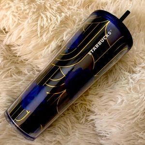 Venti Starbucks BLUE ROSE tumbler.